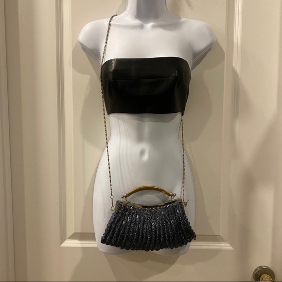 Vintage Beaded Evening Bag - Picture 3 of 16